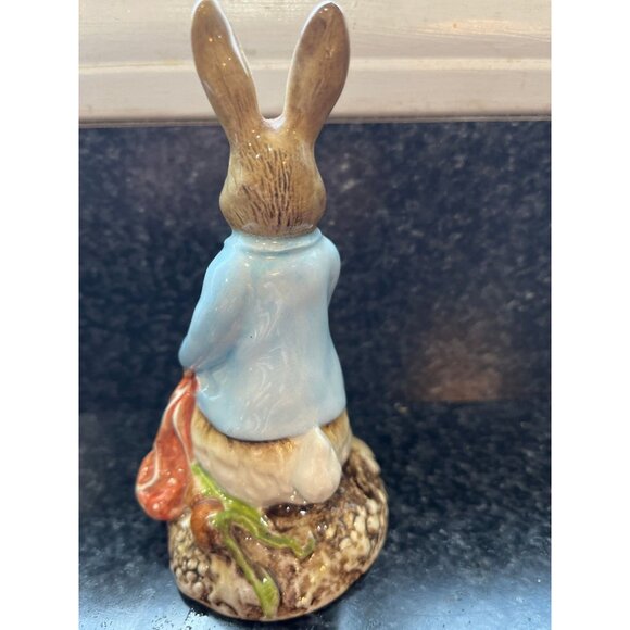 Vintage 1990's Peter and the Red Pocket Handkerchief Beatrix Potter Figurine - Picture 7 of 9